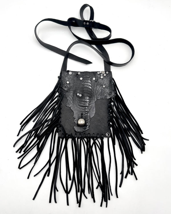 Medicine bag black-Greco-APOC STORE