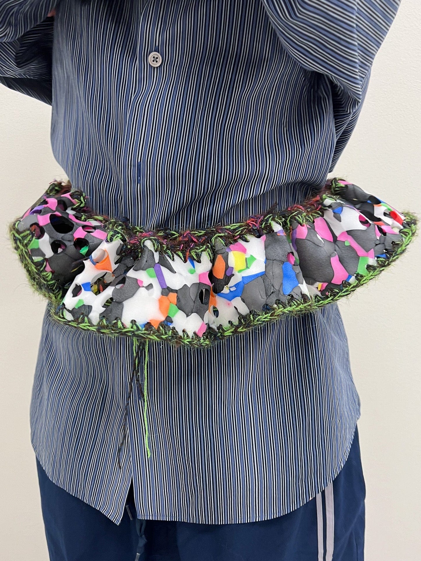 Recycled yoga mat foam belt-TATi-APOC STORE