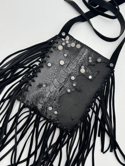 Medicine bag black-Greco-APOC STORE