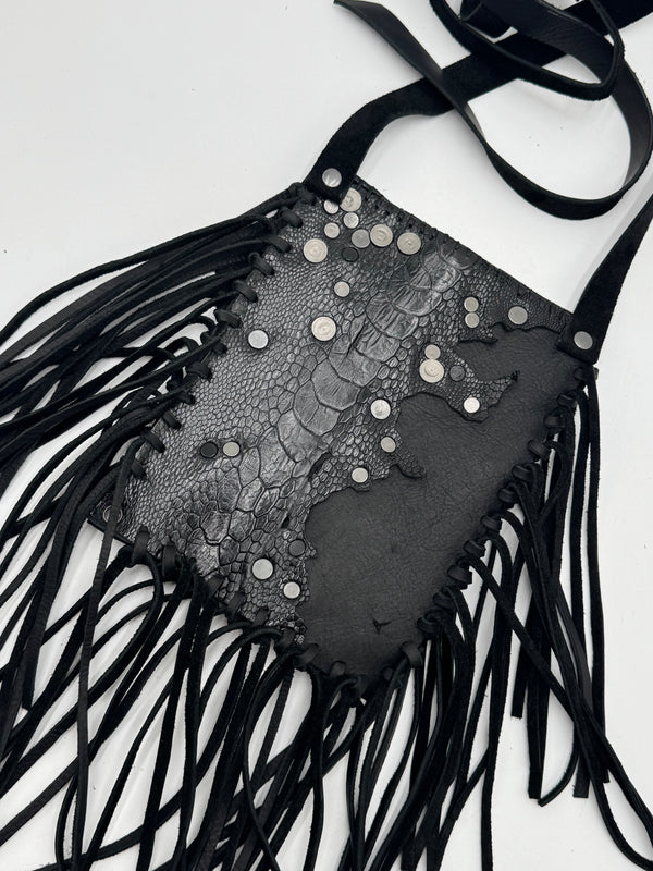 Medicine bag black-Greco-APOC STORE