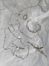 Burnt Bow Cuff Bracelet-Nadia Ridiandries-APOC STORE