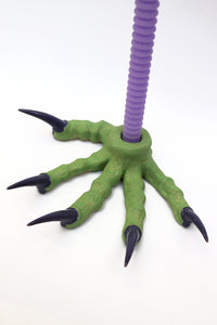 Green and purple Paw Candlestick-Naomi Gilon-APOC STORE