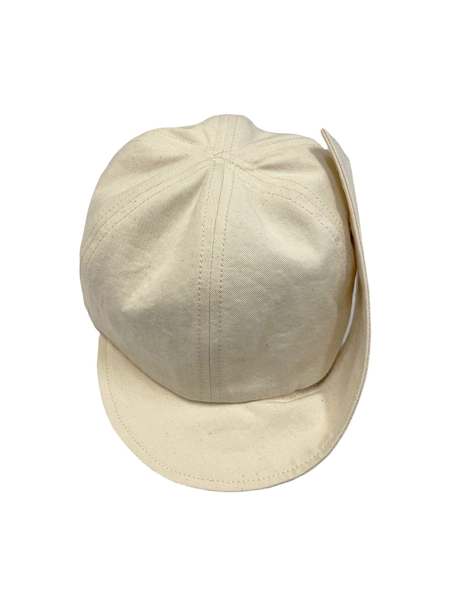 TWISTED CAP (IVORY)-SHEK LEUNG-APOC STORE