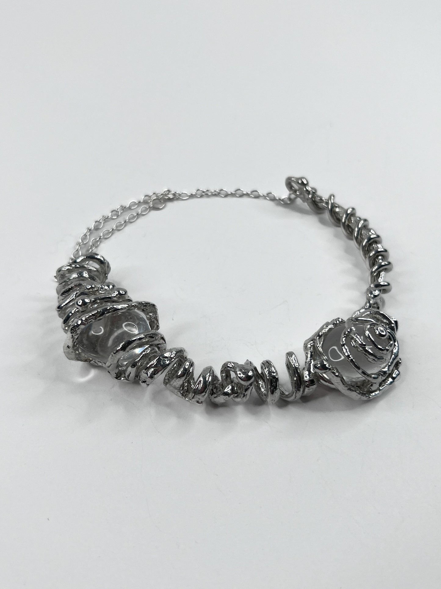 ALBUCA NECKLACE (PEWTER )-ASTERISK-APOC STORE