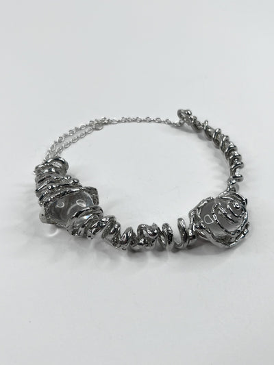 ALBUCA NECKLACE (PEWTER )-ASTERISK-APOC STORE