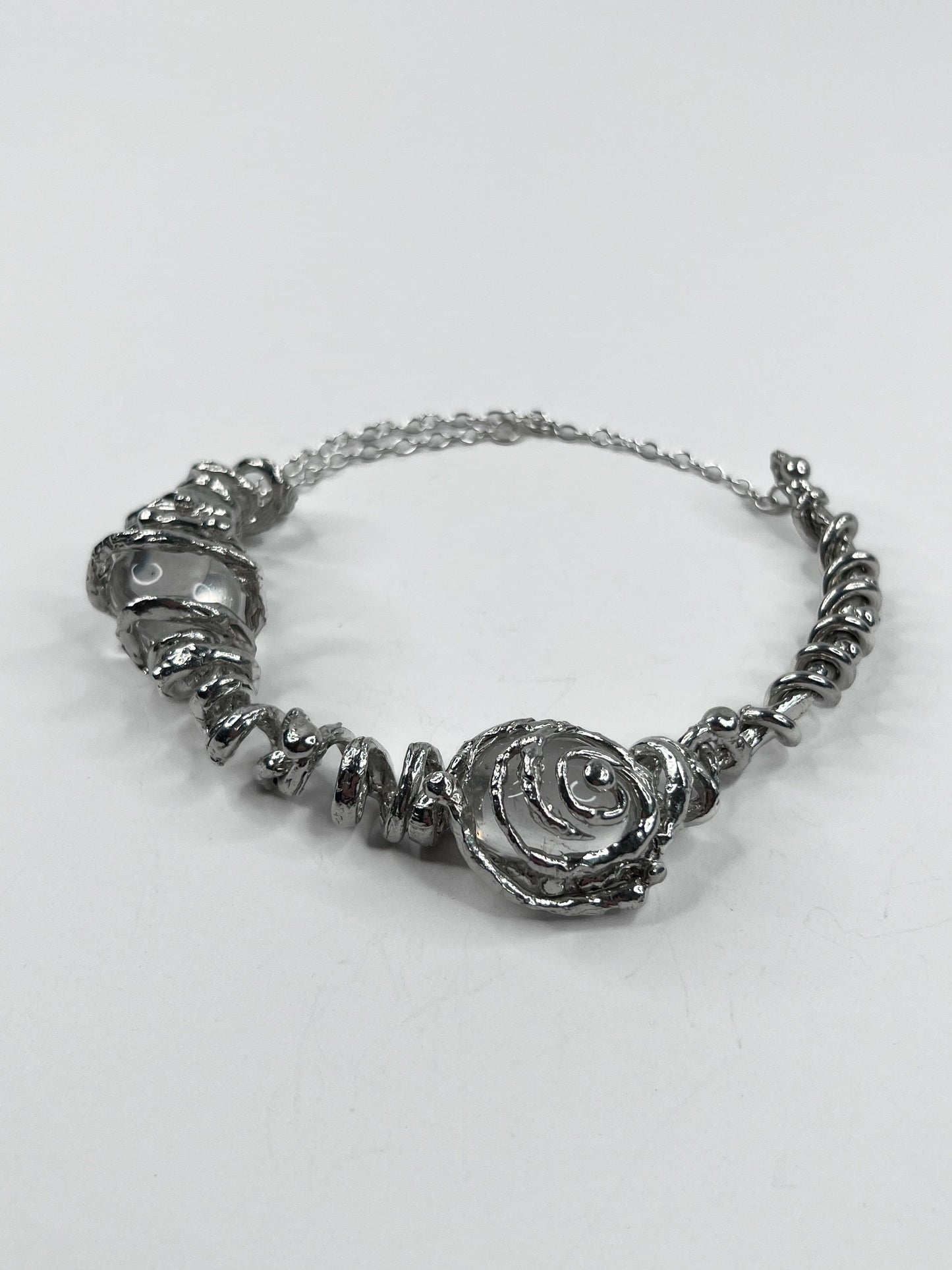 ALBUCA NECKLACE (PEWTER )-ASTERISK-APOC STORE