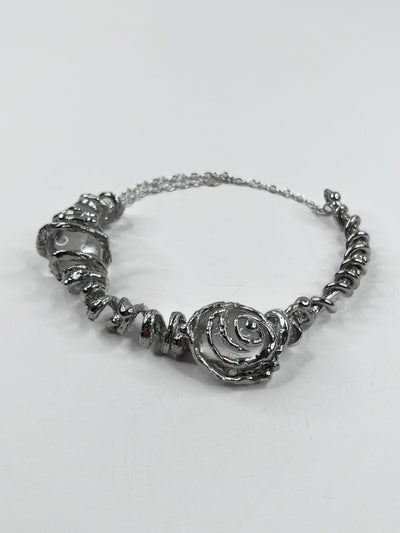 ALBUCA NECKLACE (PEWTER )-ASTERISK-APOC STORE