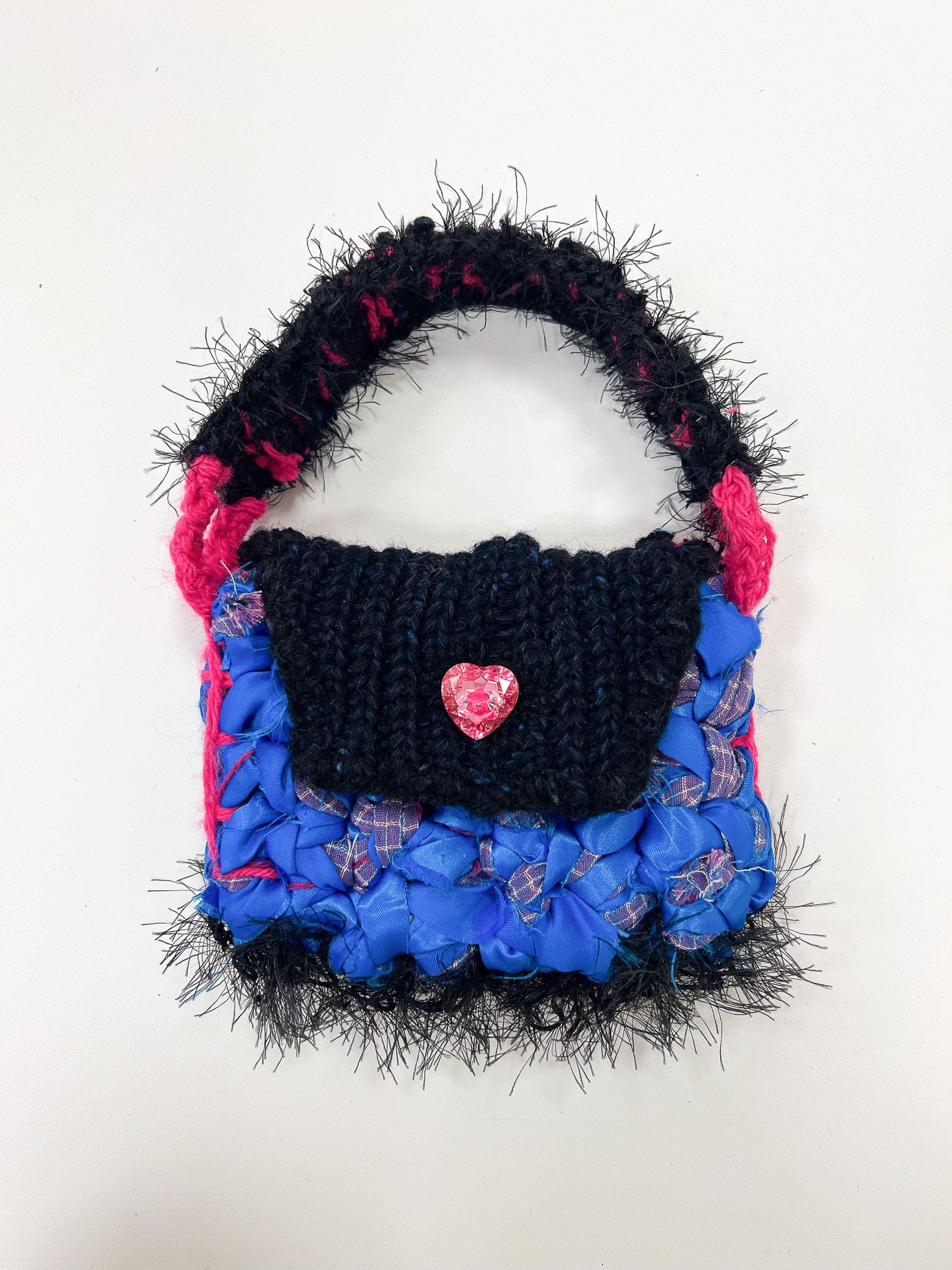 Heart bag blue-TATi-APOC STORE
