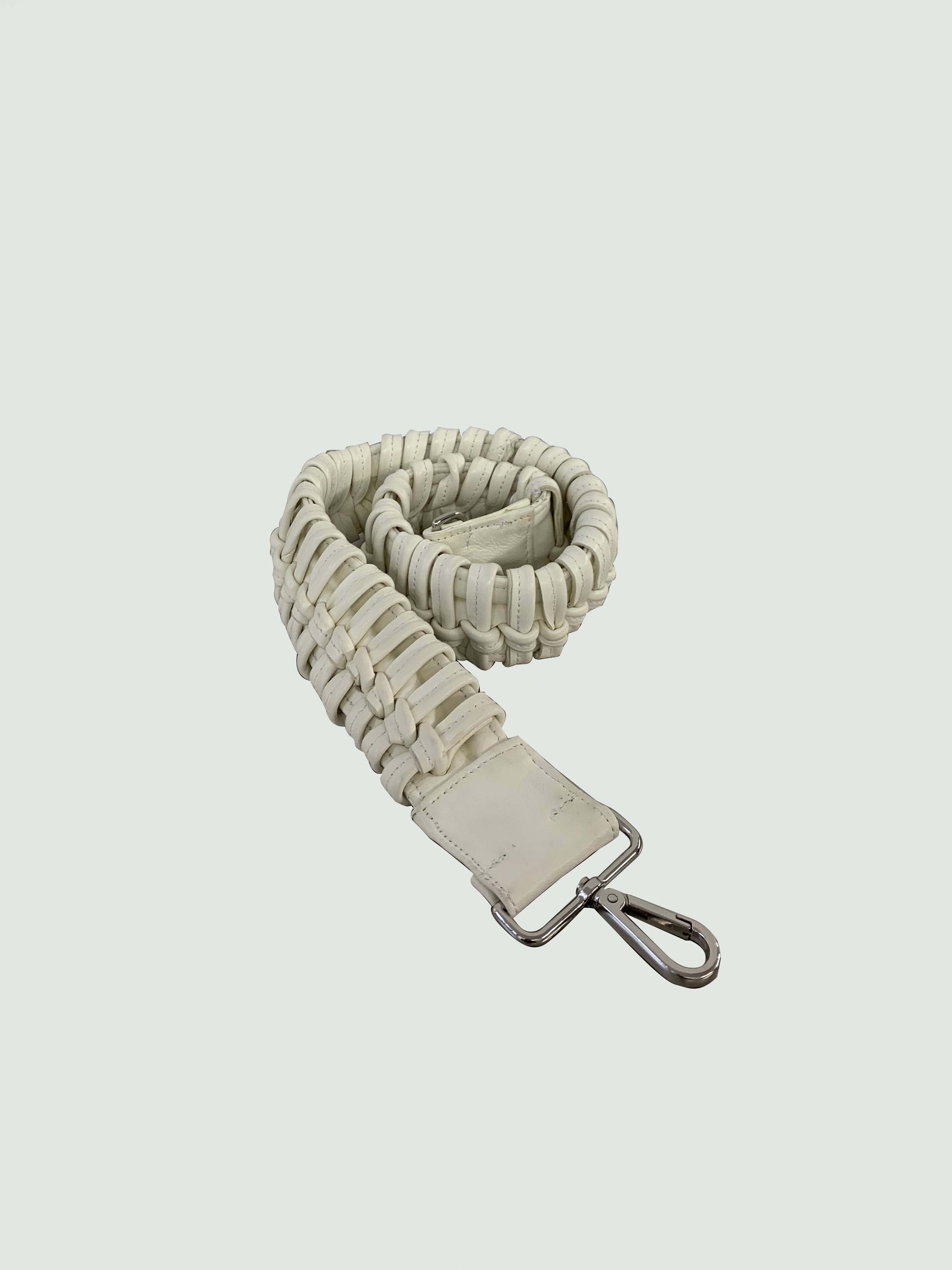 Braided Strap - Ivory-Onrushw23fh-APOC STORE