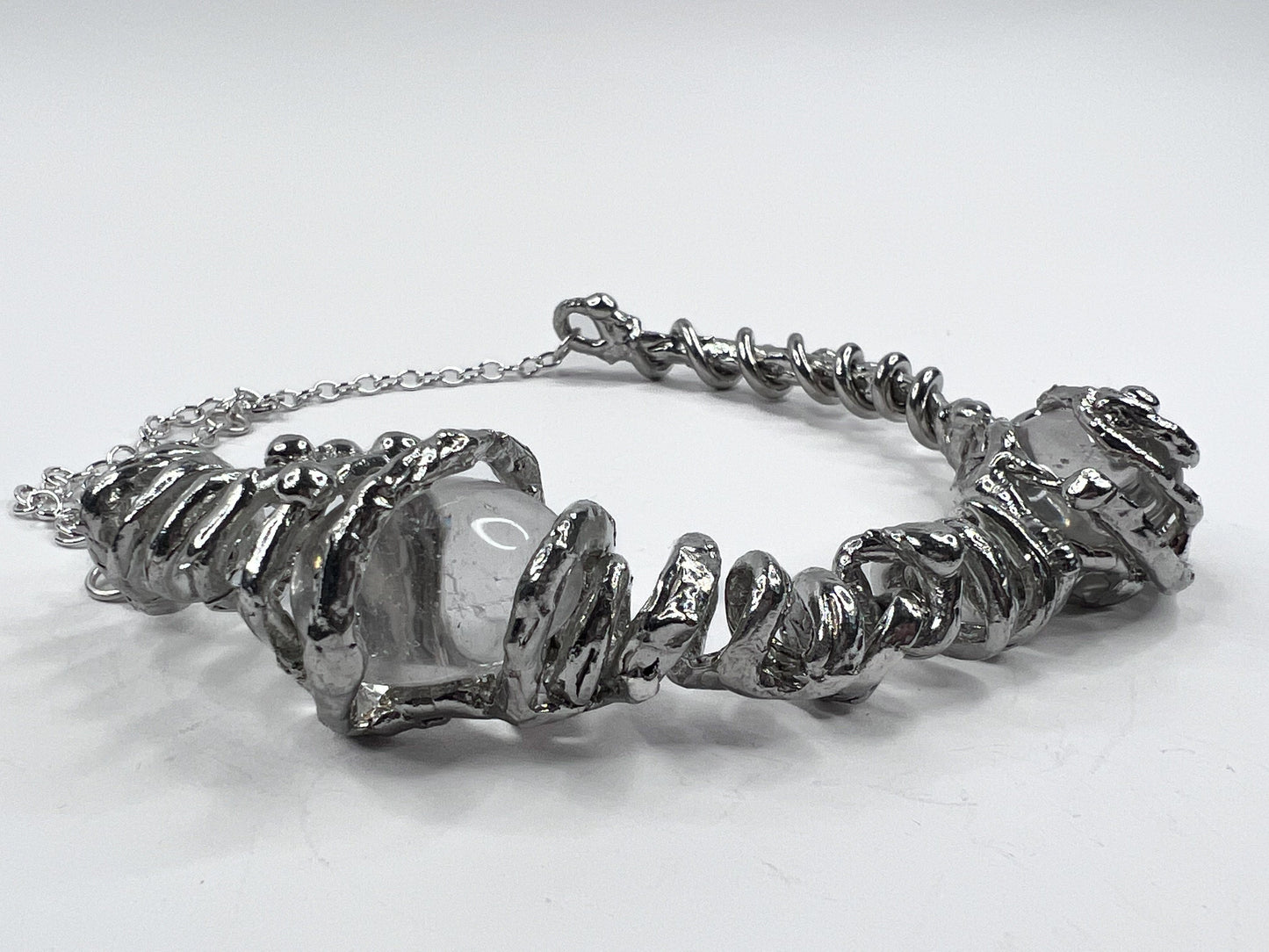 ALBUCA NECKLACE (PEWTER )-ASTERISK-APOC STORE