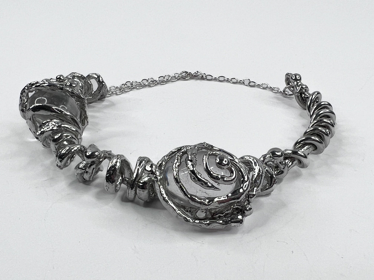 ALBUCA NECKLACE (PEWTER )-ASTERISK-APOC STORE