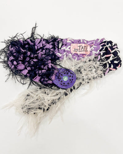 FREJA hairy belt purple-TATi-APOC STORE