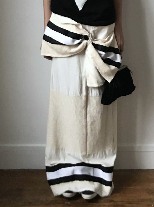 Bow skirt-Polyhedron-APOC STORE