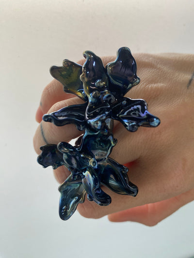 Black dream Ring-Pia Glassworks-APOC STORE