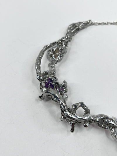 CHUM NECKLACE (PEWTER )-ASTERISK-APOC STORE