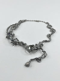 CHUM NECKLACE (PEWTER )-ASTERISK-APOC STORE