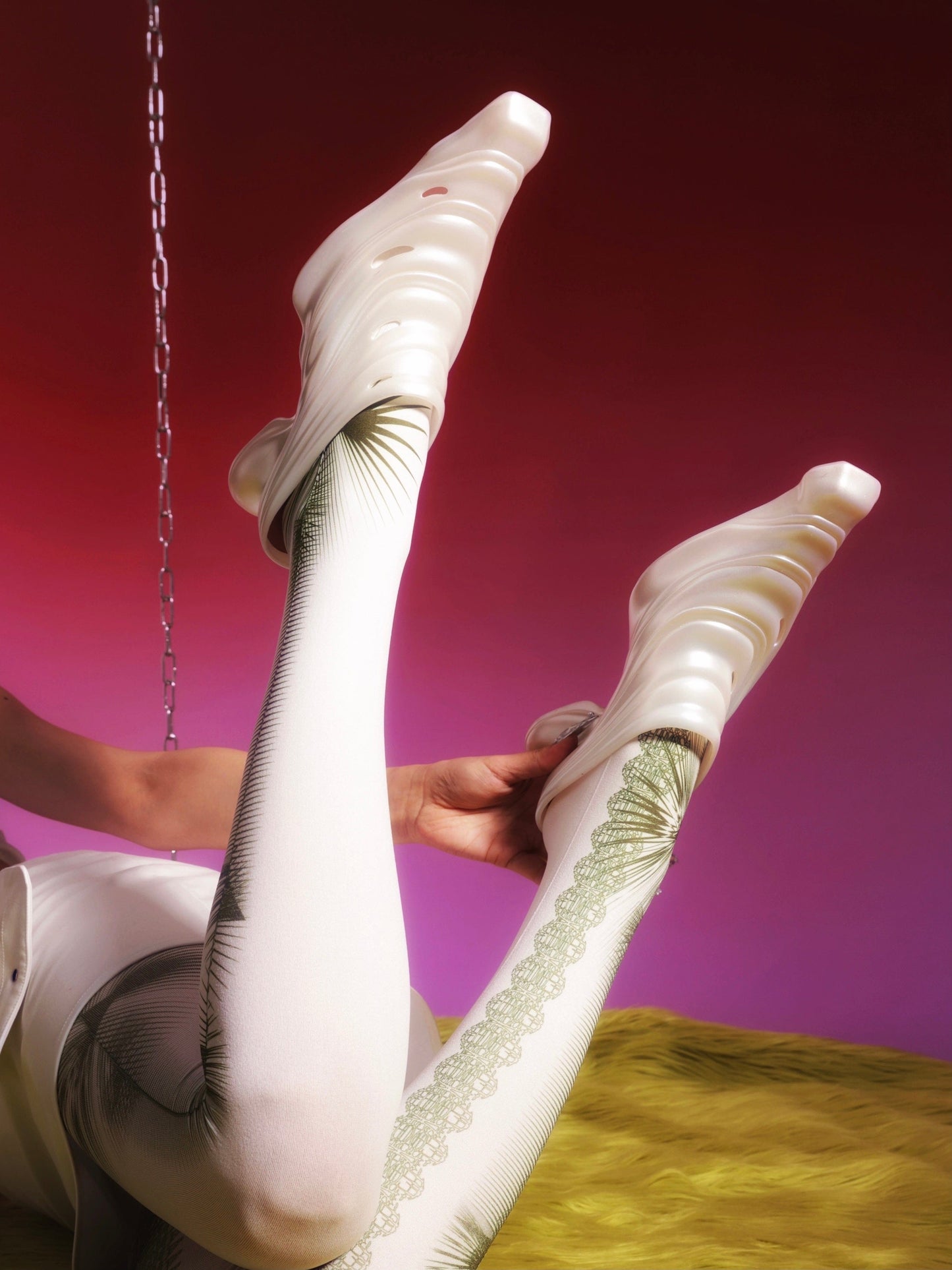 Magma Mules White-BHIVE-APOC STORE