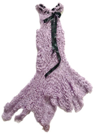 Lilac knit dress-Polyhedron-APOC STORE
