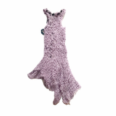 Lilac knit dress-Polyhedron-APOC STORE