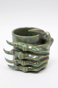 Green Monstrous Cup & Plate-Naomi Gilon-APOC STORE