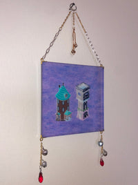 Guard Tower Twins *Love* Charm-Gitte Maria Möller-APOC STORE