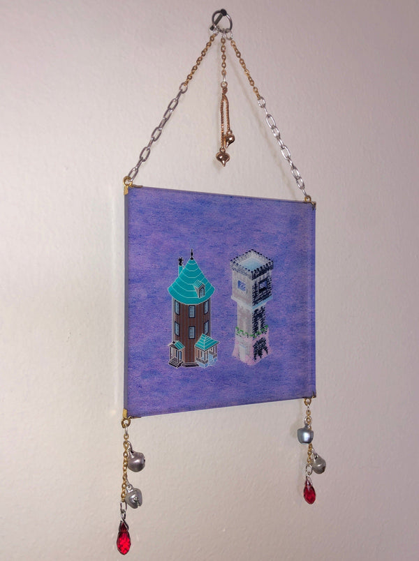 Guard Tower Twins *Love* Charm-Gitte Maria Möller-APOC STORE