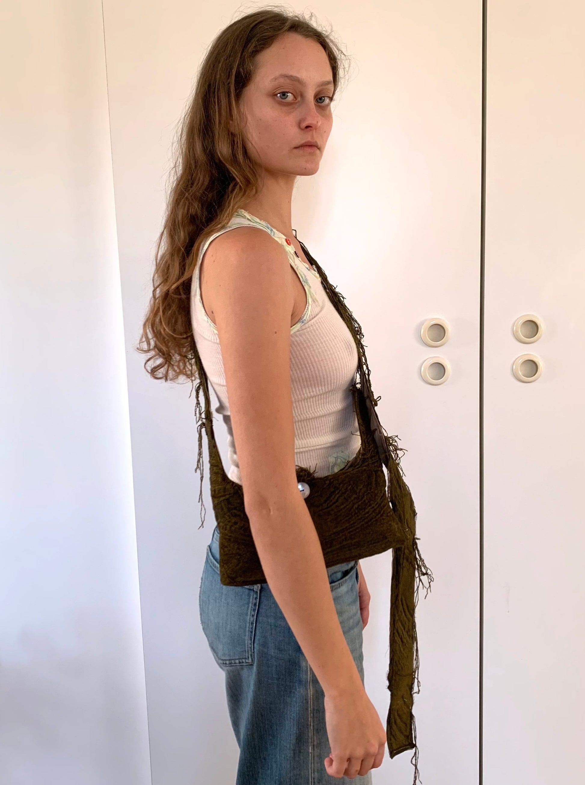 1 OF 1 MATTEO MINI BAG (green)-GARBAGE CORE-APOC STORE