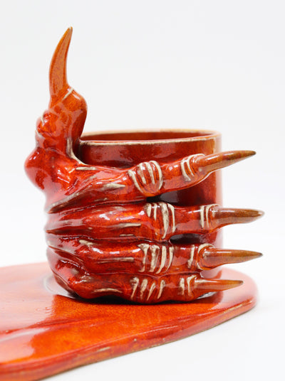 Lava Monstrous Cup & Plate-Naomi Gilon-APOC STORE