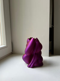 Heart Vase in PINK/GOLD gradient-VIVID-APOC STORE