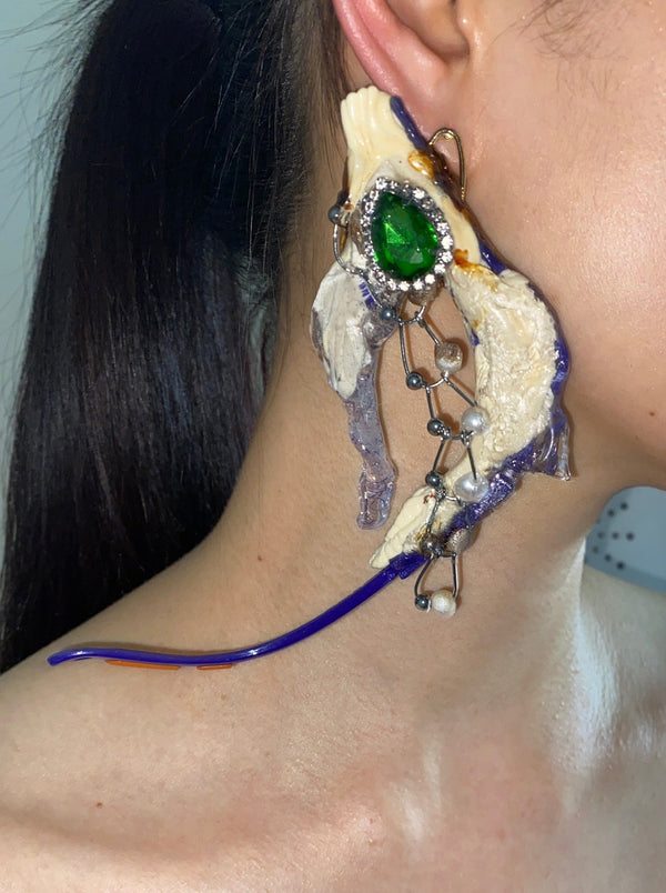 Eqp162 Earring-VACSOM-APOC STORE