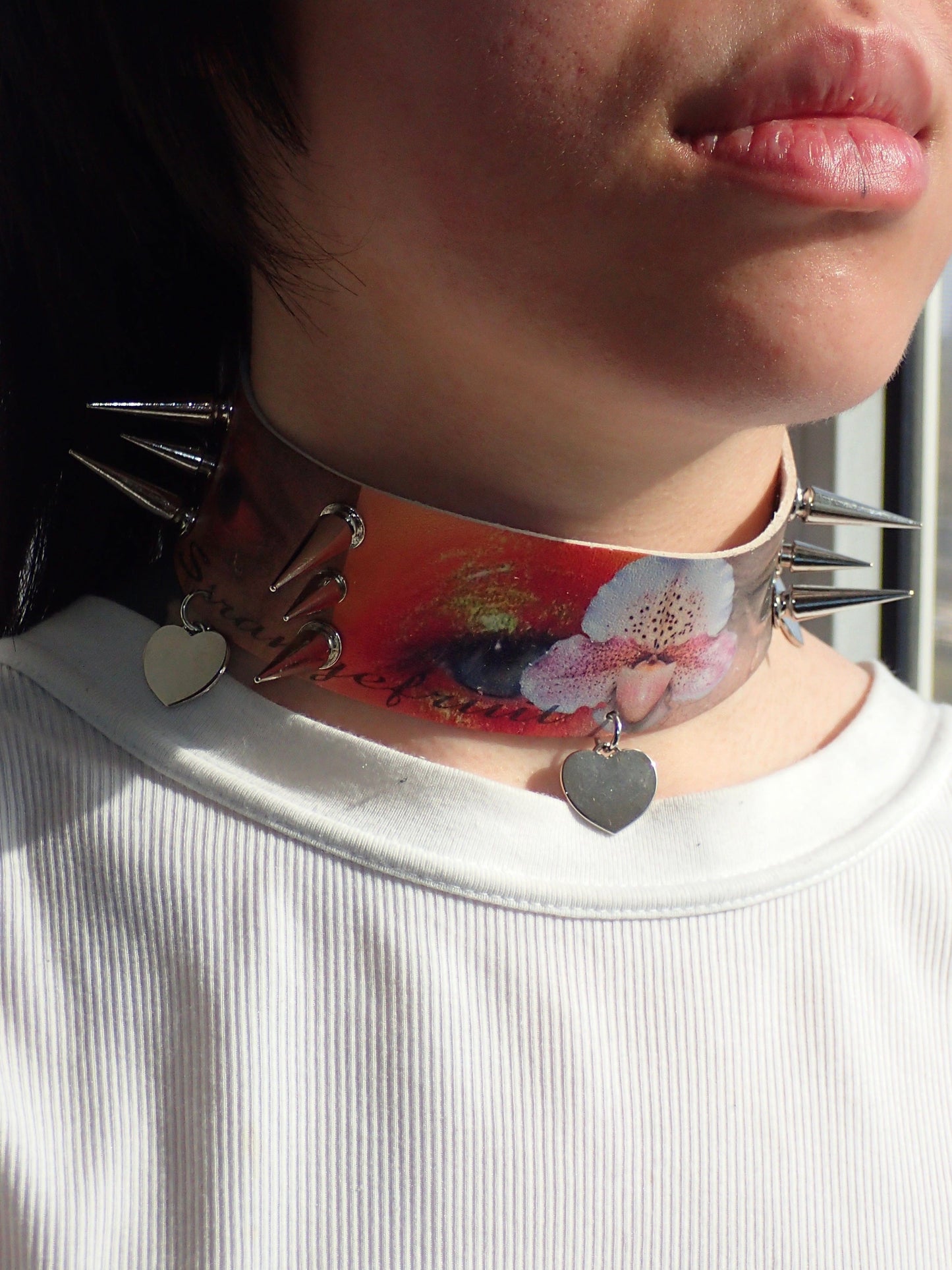 orchid choker 4.5-Strangefruit-APOC STORE