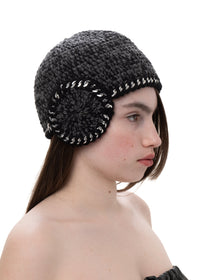 CROCHET METAL CHAIN CAP-Urte Kat-APOC STORE