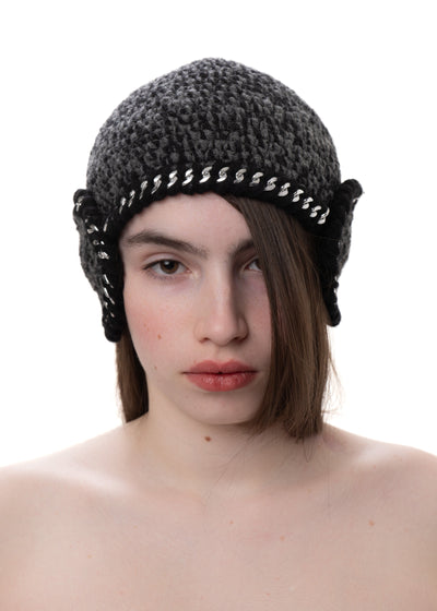 CROCHET METAL CHAIN CAP-Urte Kat-APOC STORE