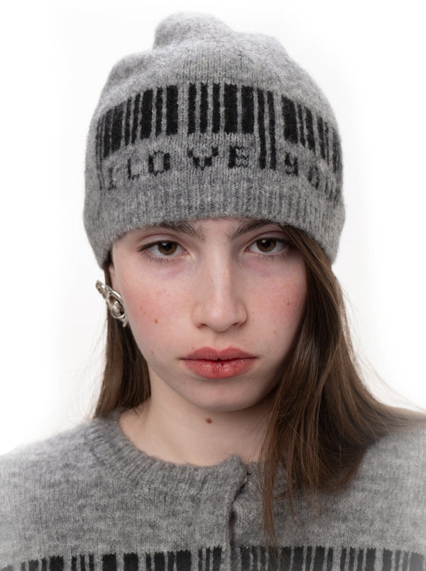 I love you beanie-Urte Kat-APOC STORE