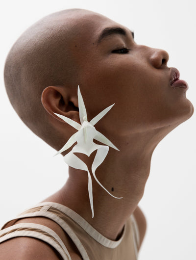 Ghost Orchid Earrings-Baggira-APOC STORE