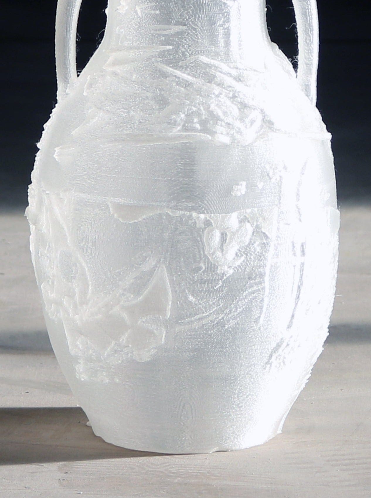 IO Dry Vase (Clear)-Leo Maher-APOC STORE