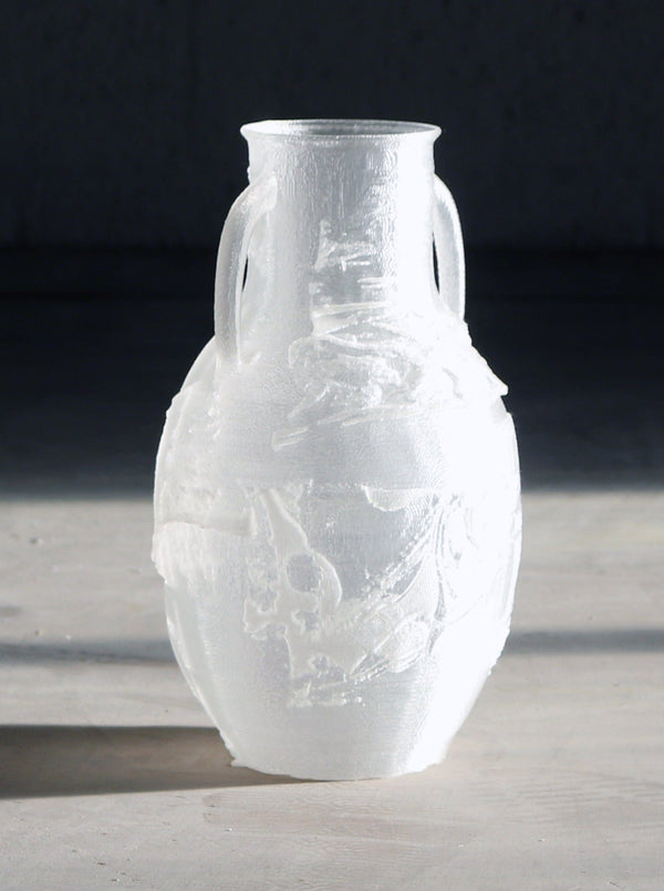 IO Dry Vase (Clear)-Leo Maher-APOC STORE
