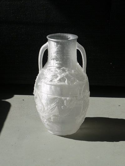 IO Dry Vase (Clear)-Leo Maher-APOC STORE