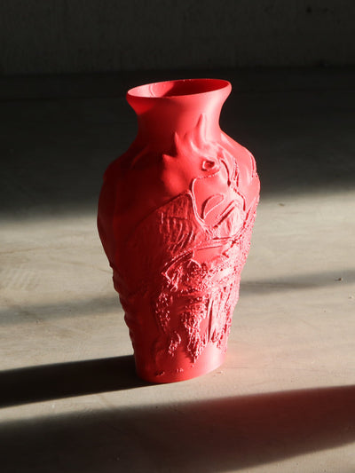 IO Dry Vase (Red)-Leo Maher-APOC STORE