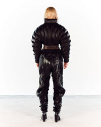 ION CROP PUFFER - BLACK-Izzy Du-APOC STORE