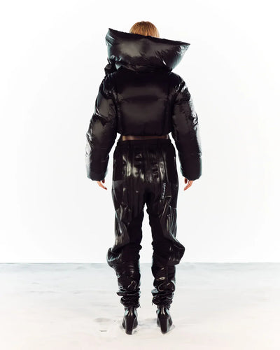 HYDRA SHORT PUFFER - BLACK-Izzy Du-APOC STORE