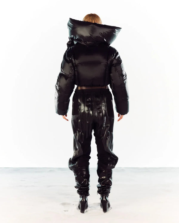 HYDRA SHORT PUFFER - BLACK-Izzy Du-APOC STORE