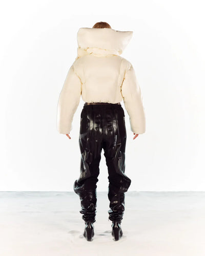 HYDRA SHORT PUFFER - CREAM-Izzy Du-APOC STORE