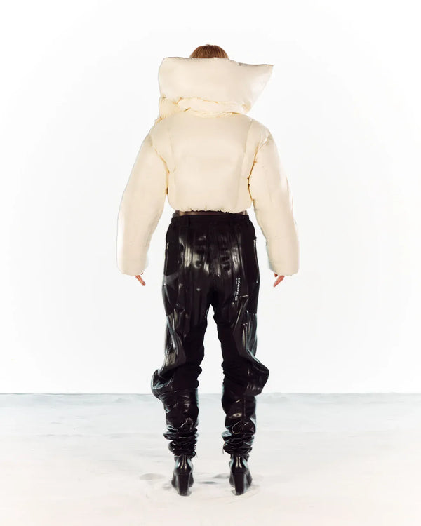 HYDRA SHORT PUFFER - CREAM-Izzy Du-APOC STORE