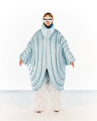 ION LONG PUFFER - ICE BLUE-Izzy Du-APOC STORE