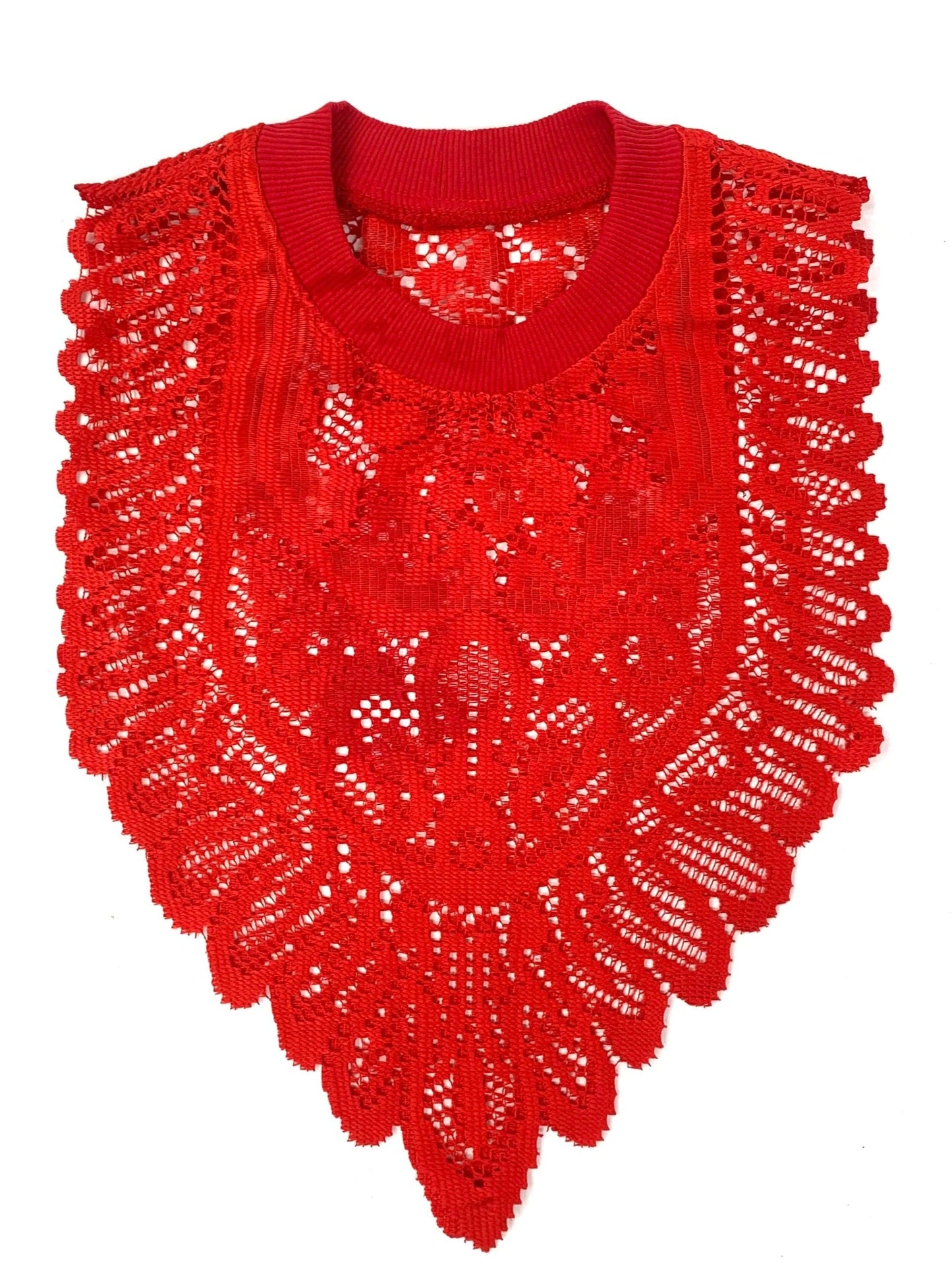 Lace Table Tabard Red Short-Adam Jones-APOC STORE