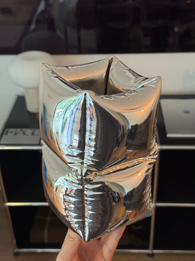 Puffer Vase Chrome-Gast Studio-APOC STORE