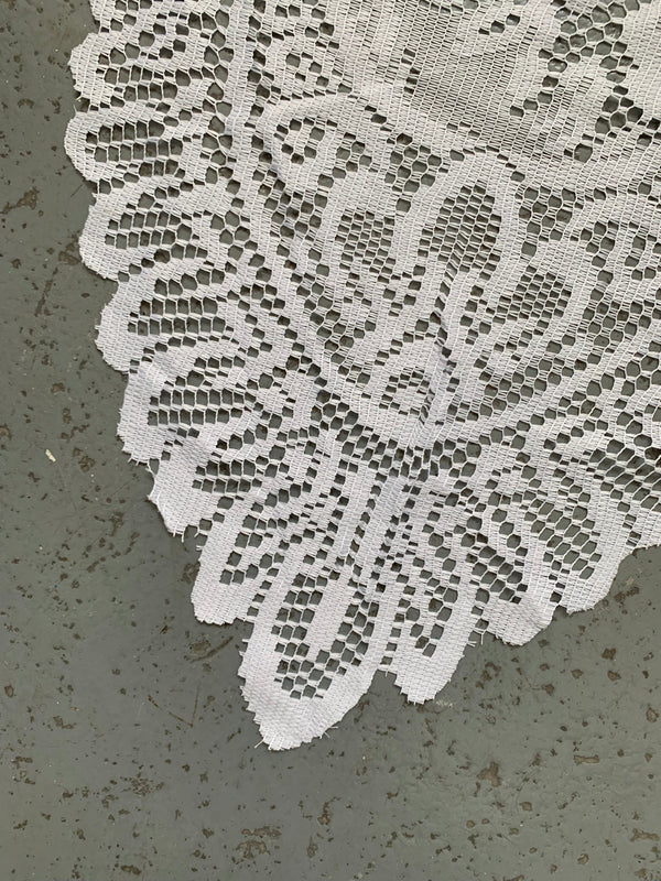 Lace Table Tabard White Short-Adam Jones-APOC STORE