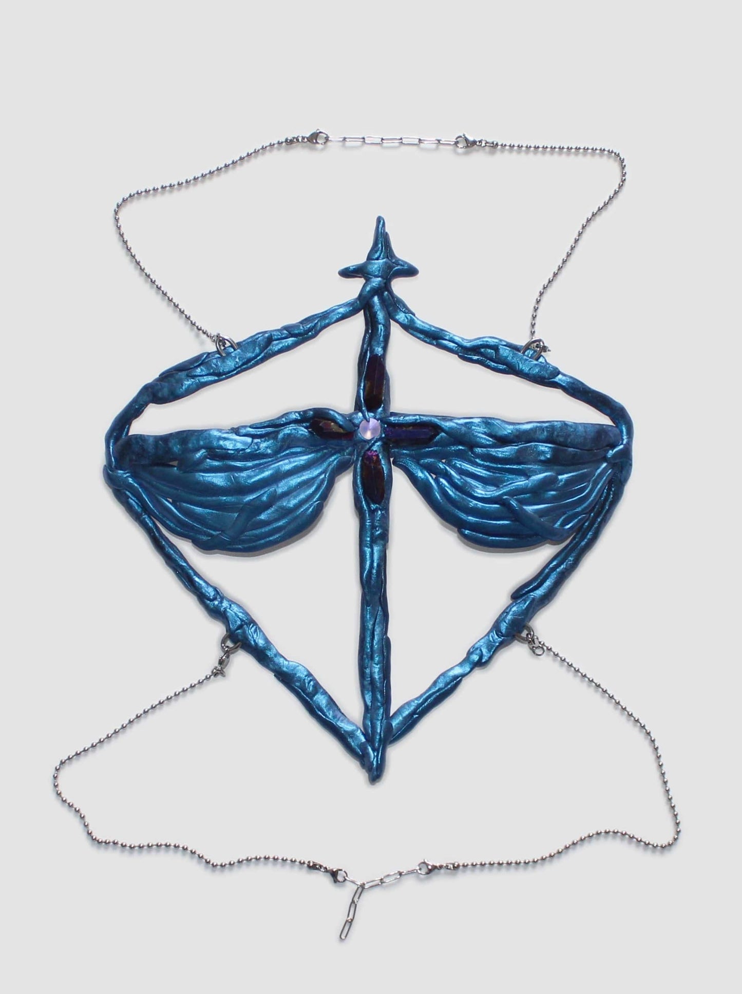 Iridescent Halter Chestplate-Emma Pryde-APOC STORE