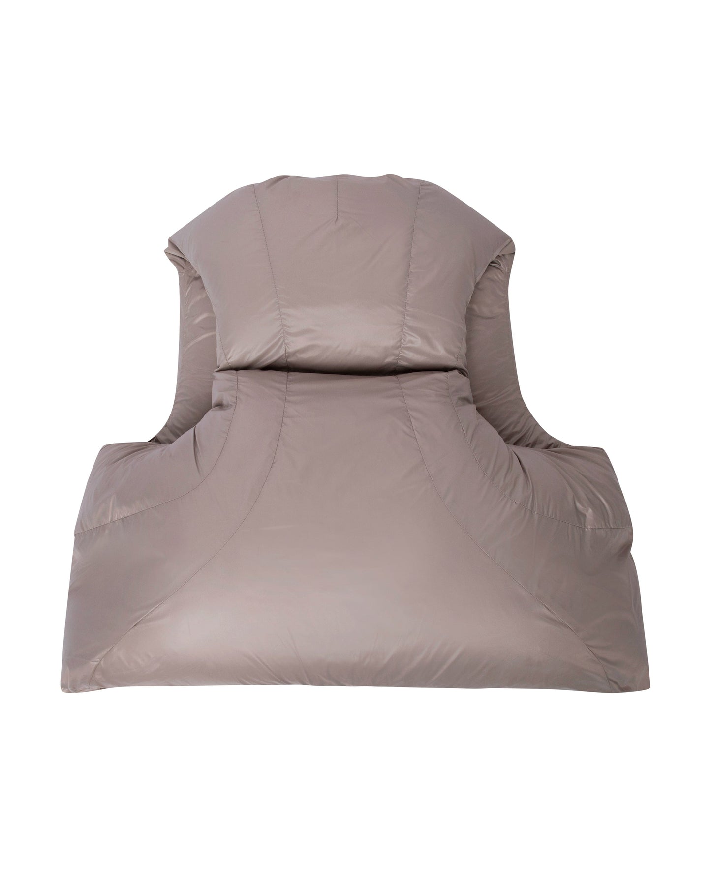 HALO Puffer vest beige-Izzy Du-APOC STORE